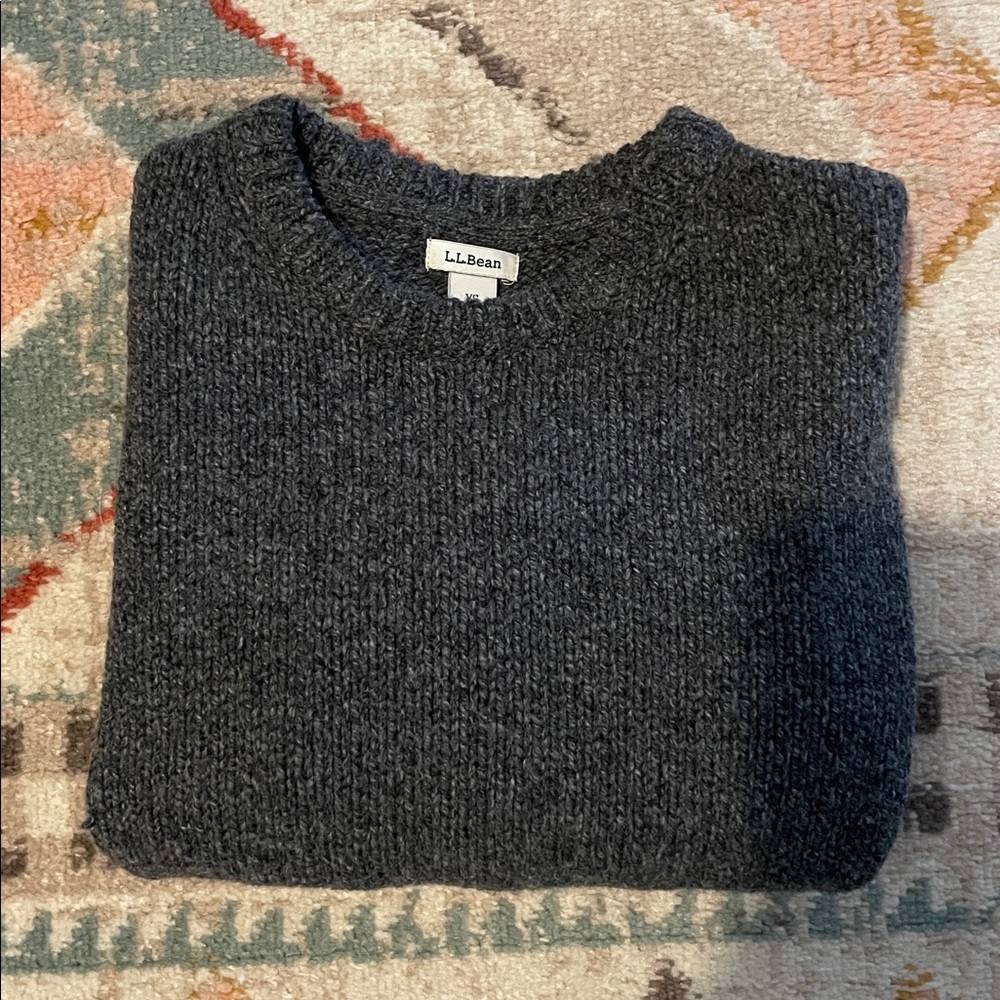 J. Crew woman’s Charcoal Crewneck Sweater